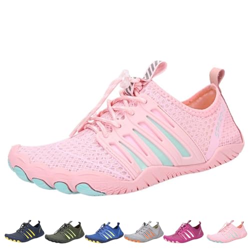 Bronoir Skin Pro with Copper - Grounding Barefoot Shoes, Hike Barefoot Footwear Shoes for Women Men, Non-Slip(Pink,39 EU) von SYT-MD