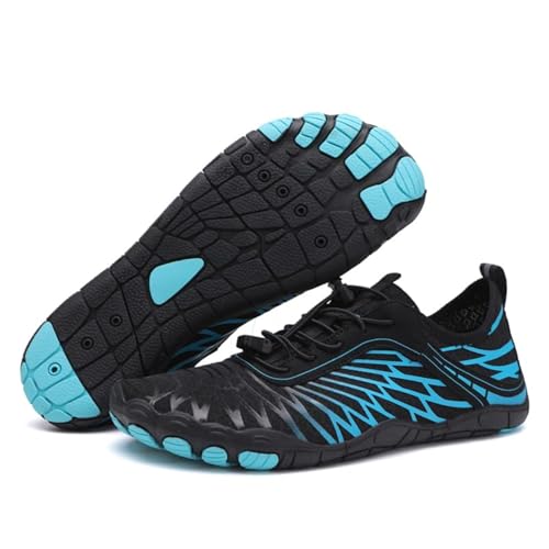 SYT-MD Bronoir Skin Pro mit Kupfer – Erdungs-Barfußschuhe, Barfuß-Wanderschuhe, leichte, rutschfeste(Blue,38 EU) von SYT-MD
