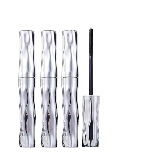 Visulong Eyeliner-Tool, Visulong Wasserfeste Eyeliner-Tools, Stahltuben-Mascara, Liquid Stamp Applikator-Set, Schweißresistente, Lang Anhaltende Curling-Mascara, Natürlich(3PCS) von SYT-MD