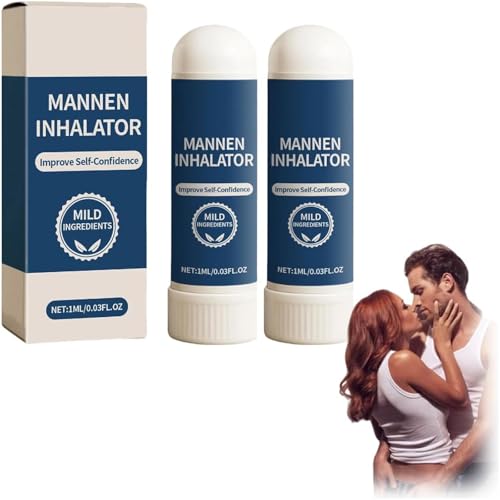 Natural Nasal Inhalator Stick - Komplexer Naseninhalator der Männer, stellt Energie und Vitalität wieder her, tragbarer Naseninhalatorstab, bietet alltägliche Komfort (2PCS) von SYUUD