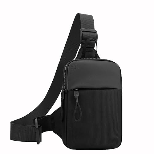 Herren Damen Mini Sling Bag Double Pocket Wasserdichte Crossbody Tasche Geeignet für Kleine Hüfttaschen zum Wandern, Sport Laufen, Aufbewahren von Handys und anderen Gegenständen Herren Damen Mini Sling Bag Double Pocket Wasserdichte Crossbody Tasche Geeignet für Kleine Hüfttaschen zum Wandern, Sport Laufen, Aufbewahren von Handys und anderen Gegenständen von SYZSANDYA