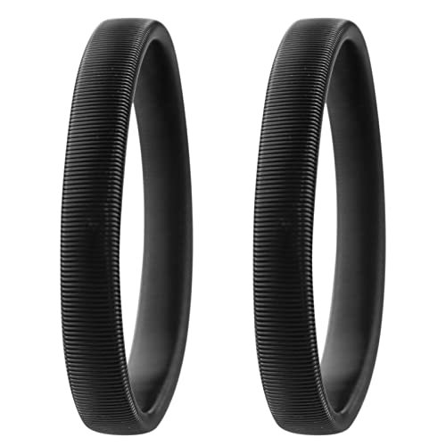 SZCXDKJ 1 Paar schwarze, verstellbare Hemd-Ärmelhalter, dehnbares Strumpfband, elastische Armbänder aus Metall, verhindert, dass die Manschetten verrutschen, Schwarz , Einheitsgröße von SZCXDKJ
