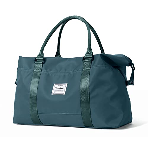 Handgepäck 40x20x25 Ryanair Damen Reisetasche Easyjet Handgepäck 45x36x20 Handgepäck Tasche für Flugzeug,Overnight Weekender Handgepäck Sporttasche Krankenhaustasche mit nassfach Travel Duffle Bag von SZLX