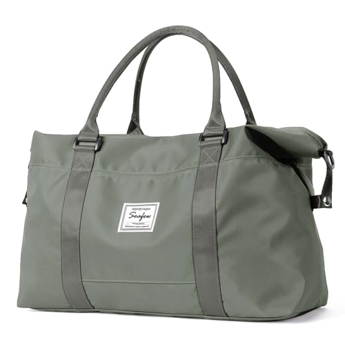 Ryanair Handgepäck Maximale Größe Carry On Premium Tasche Frauen Holdall Kleines leichtes Handgepäck Unter dem Sitz Flug Reise Seetasche für Männer mit Nasser Tasche von SZLX