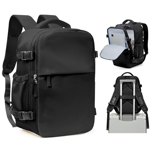 SZLX Handgepäck 40x20x25 für Ryanair Handgepäck Rucksack Easyjet für Flugzeug Reiserucksack Unter Sitz Tasche für Weekender Kurze Tirp 14-Zoll-Laptop Rucksack für Herren und Damen von SZLX