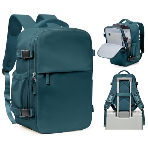 SZLX Handgepäck 40x20x25 für Ryanair Handgepäck Rucksack Easyjet für Flugzeug Reiserucksack Unter Sitz Handgepäck Tasche für Weekender Kurze Tirp 14-Zoll-Laptop Rucksack für Herren und Damen von SZLX