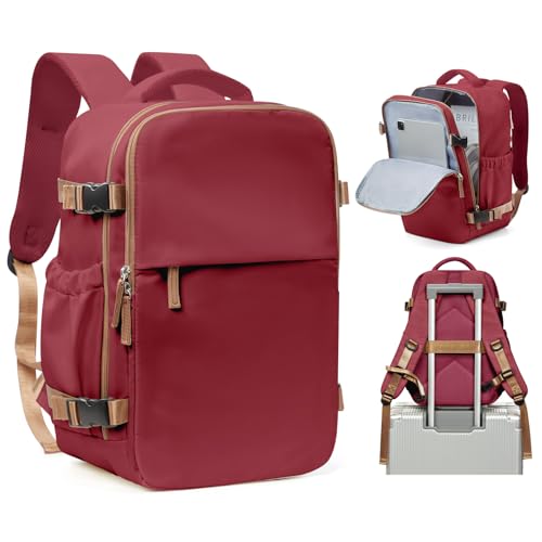 SZLX Handgepäck 40x20x25 für Ryanair Handgepäck Rucksack Easyjet für Flugzeug Reiserucksack Unter Sitz Tasche für Weekender Kurze Tirp 14-Zoll-Laptop Rucksack für Herren und Damen von SZLX