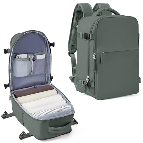 SZLX Ryanair Handgepäck 40x20x25 Rucksack Handgepäck Flugzeug Easyjet handgepäck 45x36x20 Rucksack Wasserdicht Laptop Business Herren Großer Reiserucksack Damen Schulrucksack von SZLX