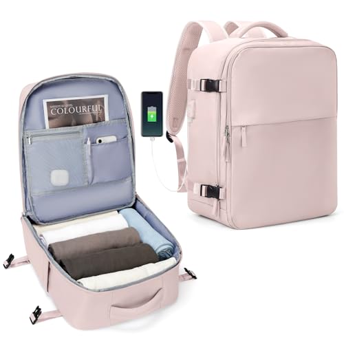 SZLX Ryanair Handgepäck 40x20x25 Rucksack Handgepäck Flugzeug Easyjet handgepäck 45x36x20 Rucksack Wasserdicht Laptop Business Herren Großer Reiserucksack Damen Schulrucksack von SZLX