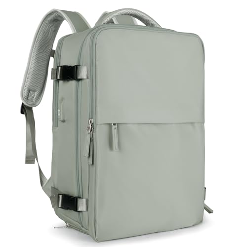 SZLX Kabinenbeutel für EasyJet 40x20x25 Travel Rucksack Frau Ryanair mit USB Port Flugzeug Rucksack Handgepäck Rucksack für Laptop Man Daypack Casual Ordner Schwarz S von SZLX