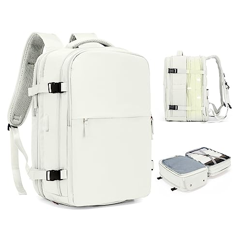 SZLX Kabinenbeutel für EasyJet 45x36x20 Travel Rucksack Frau Ryanair mit USB Port Flugzeug Rucksack Handgepäck Rucksack für Laptop Man Daypack Casual Ordner. von SZLX