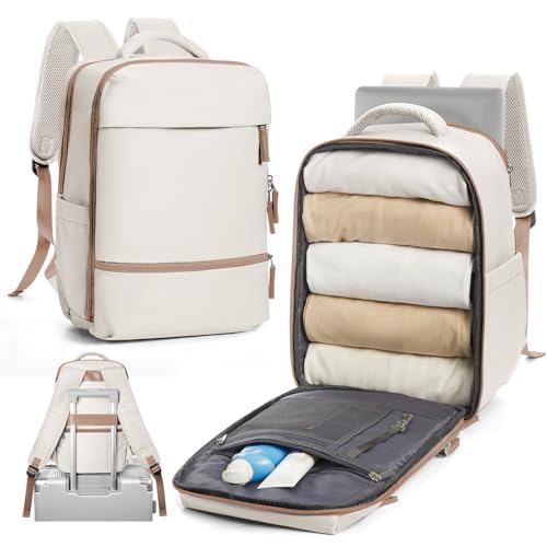 SZLX Handgepäck Rucksack 40x20x25 für Ryanair Klein Reiserucksack für Flugzeug Unter Sitzplatz Tasche Laptop Rucksack 14 Zoll mit Schuhfach für Herren Damen Schulrucksack Jungen Teenager,Schwarz von SZLX