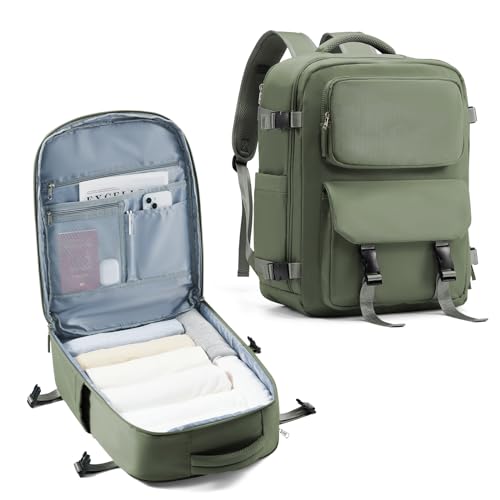 SZLX Ryanair Handgepäck 40x20x25 Rucksack Damen Reiserucksack Handgepäck Flugzeug 45x36x20 Easyjet Cabin Bag Rucksack Wasserdicht Laptop Business Herren Kabinen Rucksack College Travel Backpack von SZLX