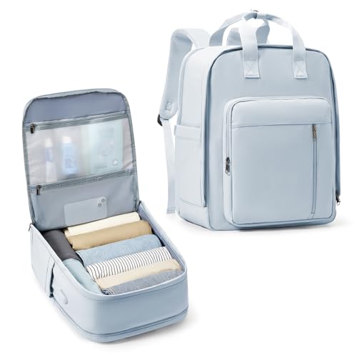 SZLX Rucksack Ryanair Handgepäck Kabinentasche 45x36x20 Easyjet Reiserucksack Flugzeug Carry-ons Wasserdichter Rucksack Damen Klein 20L Für 14-Zoll-Laptops von SZLX