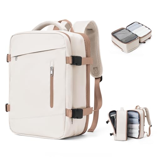 SZLX Ryanair Handgepäck 40x20x25 Rucksack mit Laptopfach Wasserdicht Damen Reiserucksack Handgepäck Flugzeug Easyjet Cabin Bag Rucksack Business Herren Schulrucksack Travel Backpack von SZLX