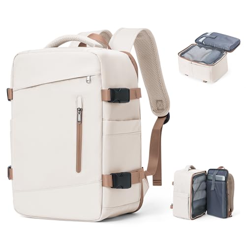 SZLX Ryanair Handgepäck 40x20x25 Rucksack mit Laptopfach Wasserdicht Damen Reiserucksack Handgepäck Flugzeug Easyjet Cabin Bag Rucksack Business Herren Schulrucksack Travel Backpack von SZLX