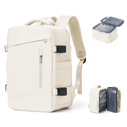 SZLX Ryanair Handgepäck 40x20x25 Rucksack mit Laptopfach Wasserdicht Damen Reiserucksack Handgepäck Flugzeug Easyjet Cabin Bag Rucksack Business Herren Schulrucksack Travel Backpack von SZLX