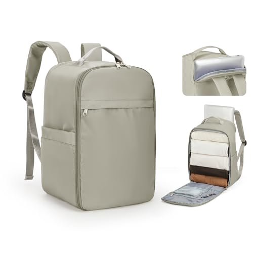 SZLX Ryanair Handgepäck 40x20x25 Rucksack Laptop Wasserdicht Herren Reiserucksack Handgepäck Flugzeug Easyjet 45x36x20 Damen Schulmädchen Casual Travel Daypack mit Laptopfach von SZLX