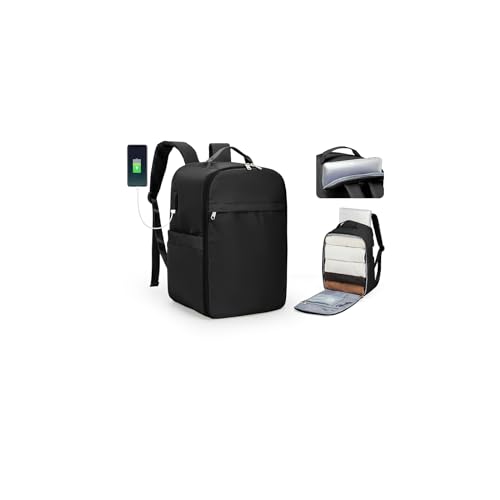 SZLX Ryanair Handgepäck 40x20x25 Rucksack Laptop Wasserdicht Herren Reiserucksack Handgepäck Flugzeug Easyjet 45x36x20 Damen Schulmädchen Casual Travel Daypack mit Laptopfach von SZLX