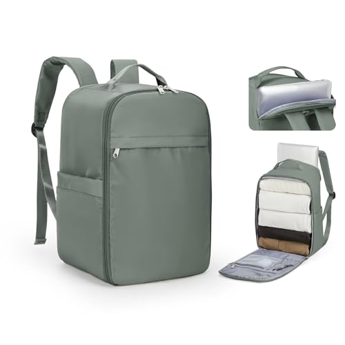 SZLX Ryanair Handgepäck 40x20x25 Rucksack Laptop Wasserdicht Herren Reiserucksack Handgepäck Flugzeug Easyjet 45x36x20 Damen Schulmädchen Casual Travel Daypack mit Laptopfach von SZLX