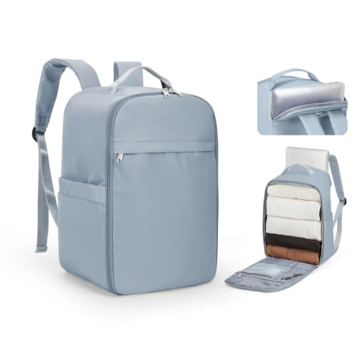 SZLX Ryanair Handgepäck 40x20x25 Rucksack Laptop Wasserdicht Herren Reiserucksack Handgepäck Flugzeug Easyjet 45x36x20 Damen Schulmädchen Casual Travel Daypack mit Laptopfach von SZLX