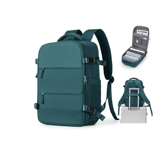 SZSYCN Groß Handgepäck Rucksack 40x20x25 Ryanair Reiserucksack Damen Handgepäck flugzeug Easyjet Handgepäck 45x36x20 Rucksack Damen mit Laptopfach Wasserdichter Tagesrucksack mit Schuhfach von SZSYCN