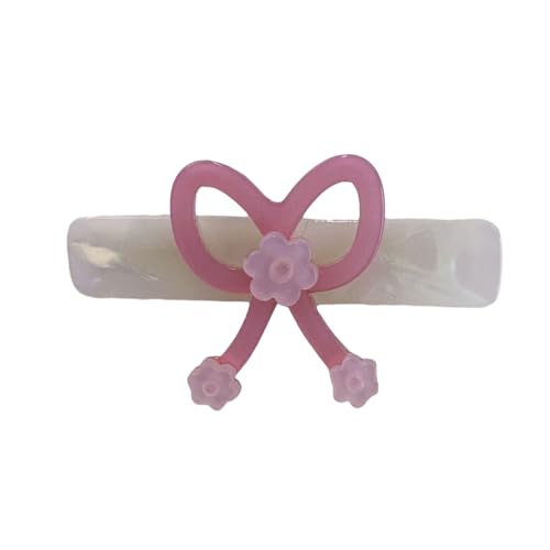 SZYDD Essigsäure Bogen Duckbill Haarclip Duckbill Clip Bogen Haarzubehör Haarnadel Einfache Einfache Dekorative Drehmaschine Frauen Essigsäure von SZYDD