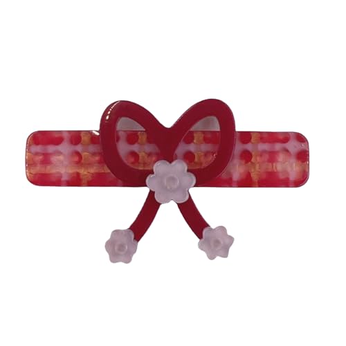 SZYDD Schleife Essigsäure Entenschnabel Clip Haar Entenschnabel Clip Schleife Haarschmuck Haarnadel Haarnadel Einfache Haarnadel Dekorative Haarnadel Frauen Essigsäure von SZYDD