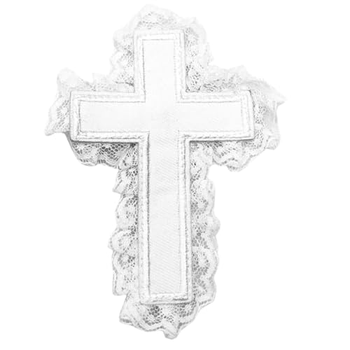 SZYDD Seitlicher Kreuz-Clip aus Spitze, elegant, groß, für süße Mädchen, mit Entenschnabel-Clip SZYDD Seitlicher Kreuz-Clip aus Spitze, elegant, groß, für süße Mädchen, mit Entenschnabel-Clip von SZYDD