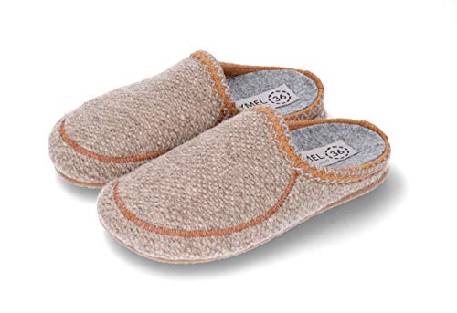 SZYMEL Wolle Herren Hausschuhe | Handgemachte in EU | Qualität Komfort und Design | Größen: 42-46 von SZYMEL