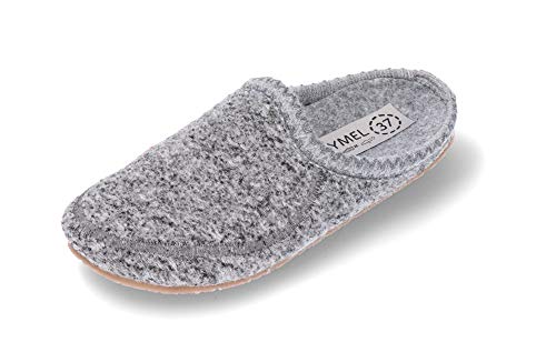 SZYMEL Wolle Herren Hausschuhe | Handgemachte in EU | Qualität Komfort und Design | Größen: 42-46 von SZYMEL