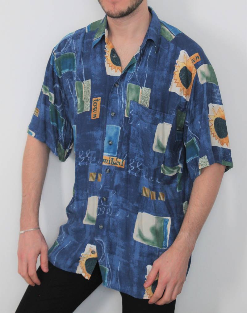 Unisex 80Er 90Er Vintage Hemd M von busysundayapparel