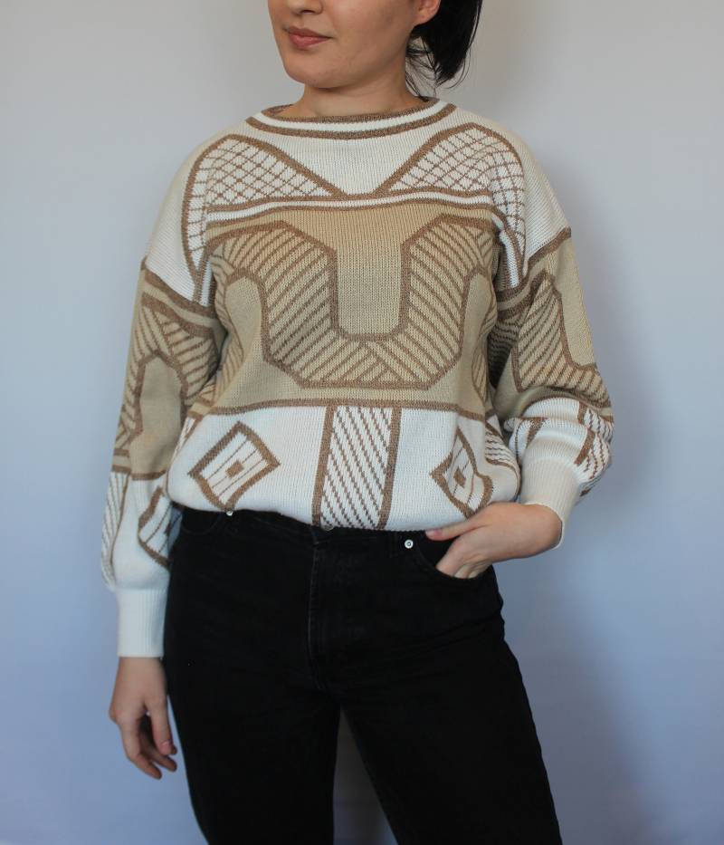 Vintage 80Er 90Er Herren Sweatshirt M von busysundayapparel