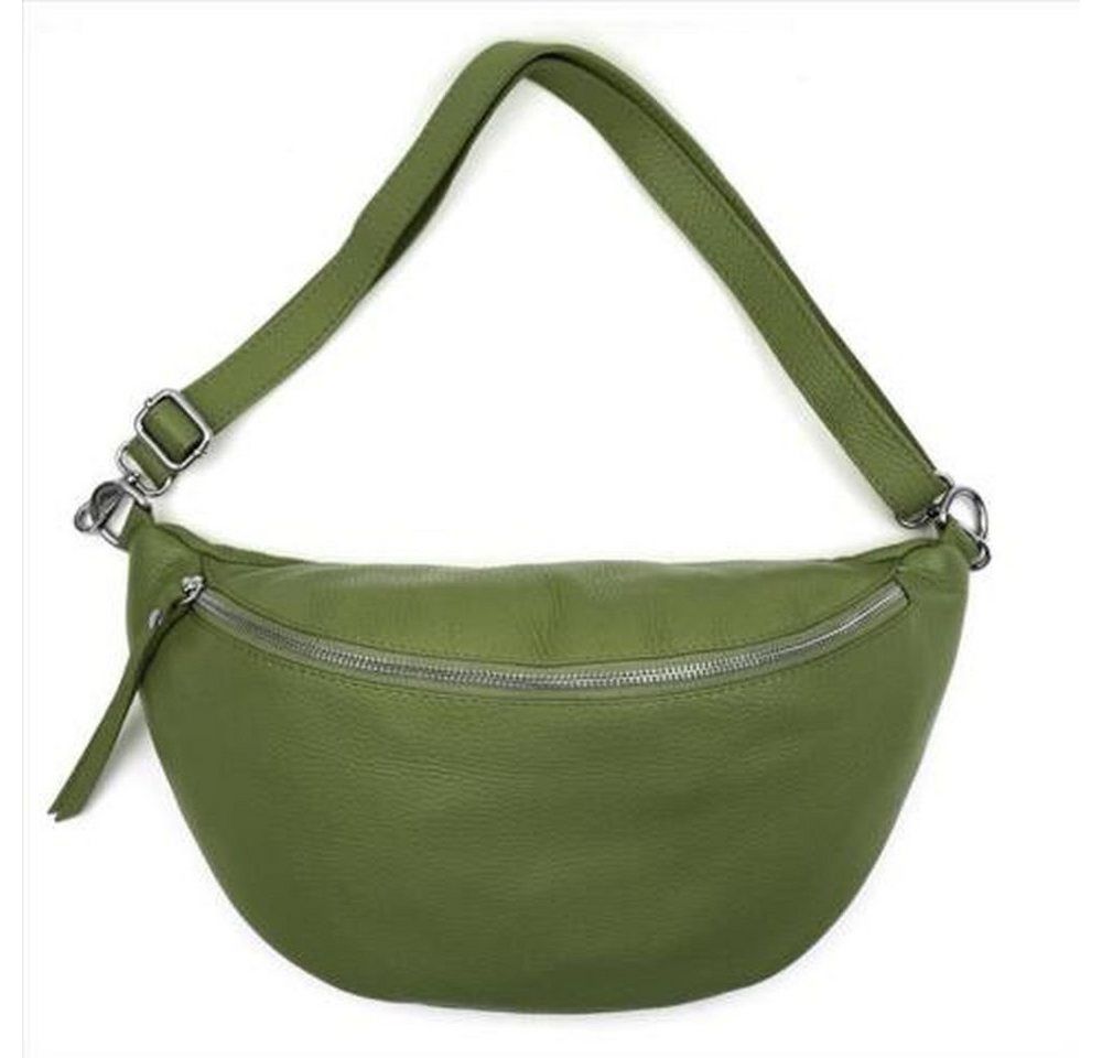 Sa-Lucca Bauchtasche Bodybag Cross Bag Damen Bauchtasche echt Leder made in Italy von Sa-Lucca