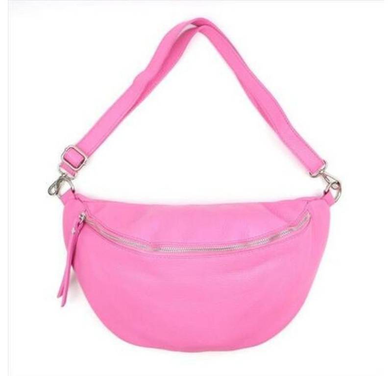 Sa-Lucca Bauchtasche Bodybag Cross Bag Damen Bauchtasche echt Leder made in Italy von Sa-Lucca