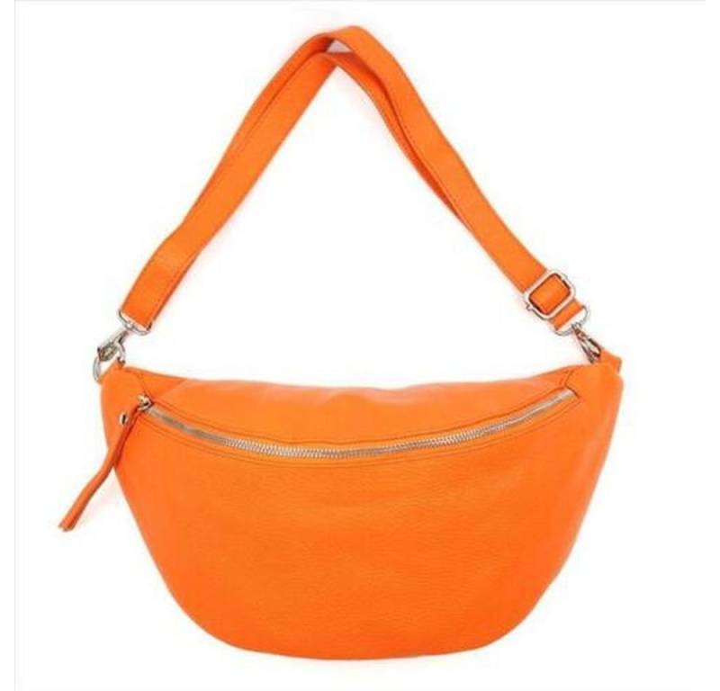 Sa-Lucca Bauchtasche Bodybag Cross Bag Damen Bauchtasche echt Leder made in Italy von Sa-Lucca