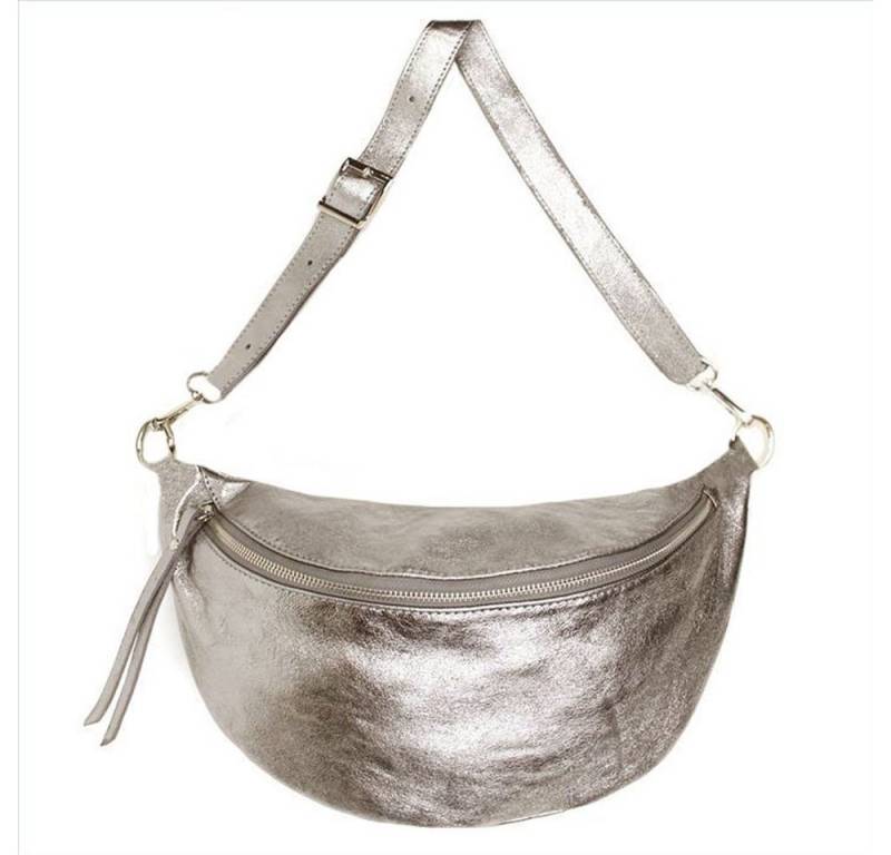 Sa-Lucca Bauchtasche Bodybag Cross Bag Damen Bauchtasche echt Leder made in Italy von Sa-Lucca