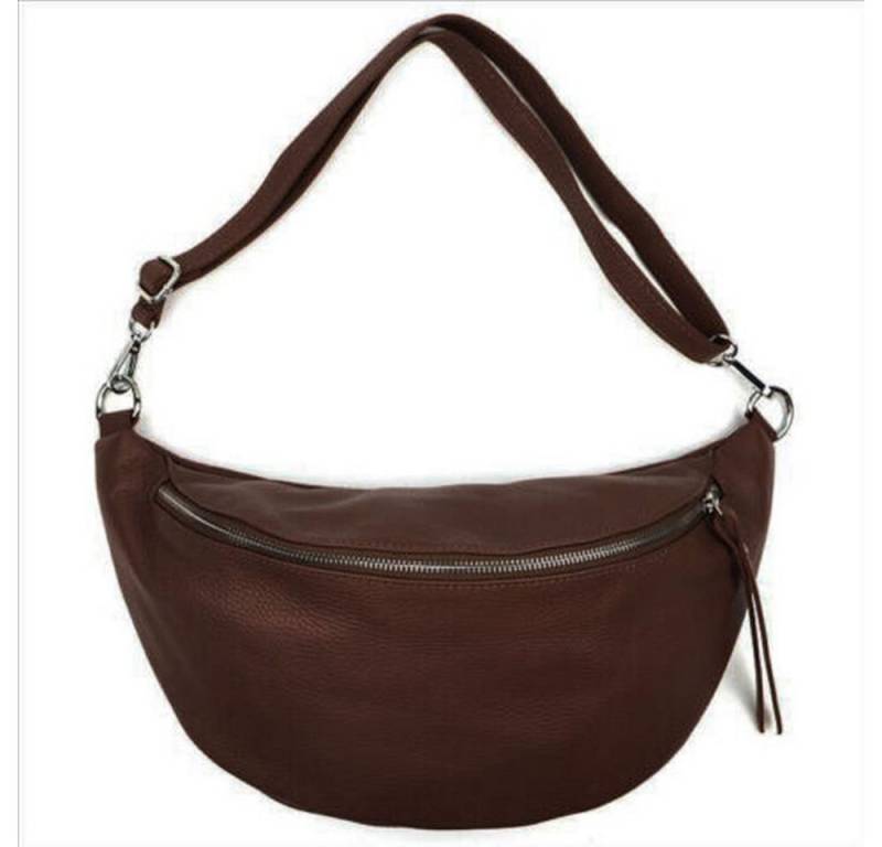 Sa-Lucca Bauchtasche Bodybag Cross Bag Damen Bauchtasche echt Leder made in Italy von Sa-Lucca