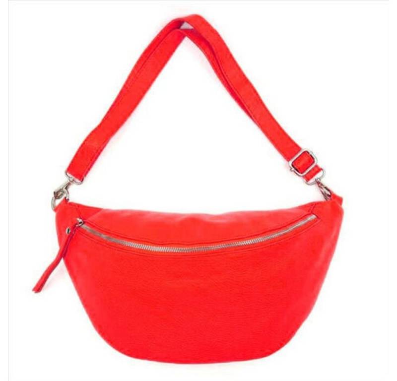 Sa-Lucca Bauchtasche Bodybag Cross Bag Damen Bauchtasche echt Leder made in Italy von Sa-Lucca