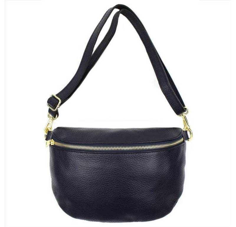 Sa-Lucca Bauchtasche Damen Bauchtasche Umhängetasche Cross Body Bag echt Leder, echt Leder, Made in Italy von Sa-Lucca