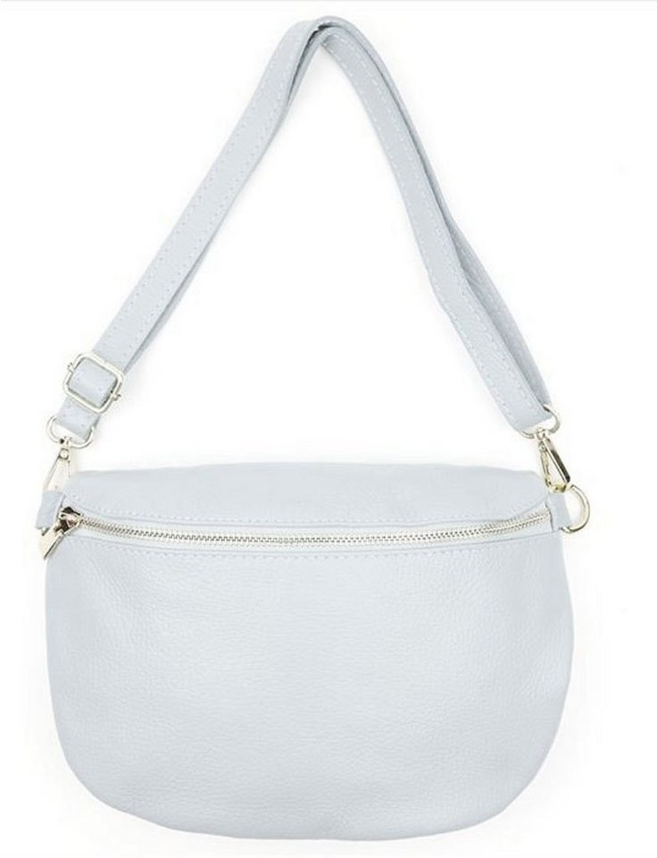 Sa-Lucca Bauchtasche Damen Bauchtasche Umhängetasche Cross Body Bag echt Leder, echt Leder, Made in Italy von Sa-Lucca