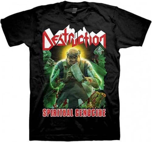 Destruction - Spiritual Genocide - T Shirt Mens Women T Shirt 100% Cotton Black XXL Destruction - Spiritual Genocide - T Shirt Mens Women T Shirt 100% Cotton Black XXL von SaRueLsb