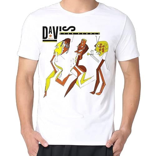 Men Miles Davis Star People Crewneck Collar T Shirts White M Men Miles Davis Star People Crewneck Collar T Shirts White M von SaRueLsb