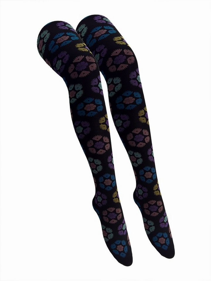 SaStella Feinstrumpfhose CROCHET 70 DEN (Packung 1 St. 1er-Pack) elegant von SaStella