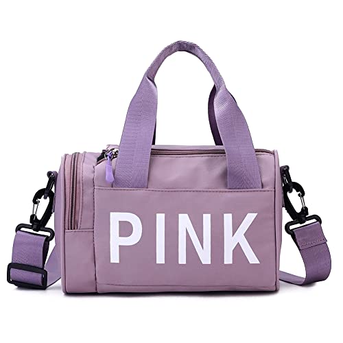 SaYoc Mini Kleine Crossbody Tasche Turnbeutel für Damen Herren, Niedliche Kleine Duffle Bag Ästhetische Sport Handtasche, Wasserdichte Gym Tote Bag Tragbare Fitness Umhängetasche für Sport Reisen, von SaYoc