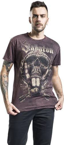 Sabaton Come Touch My Metal Machine Männer T-Shirt rost 3XL 100% Baumwolle Band-Merch, Bands von Sabaton