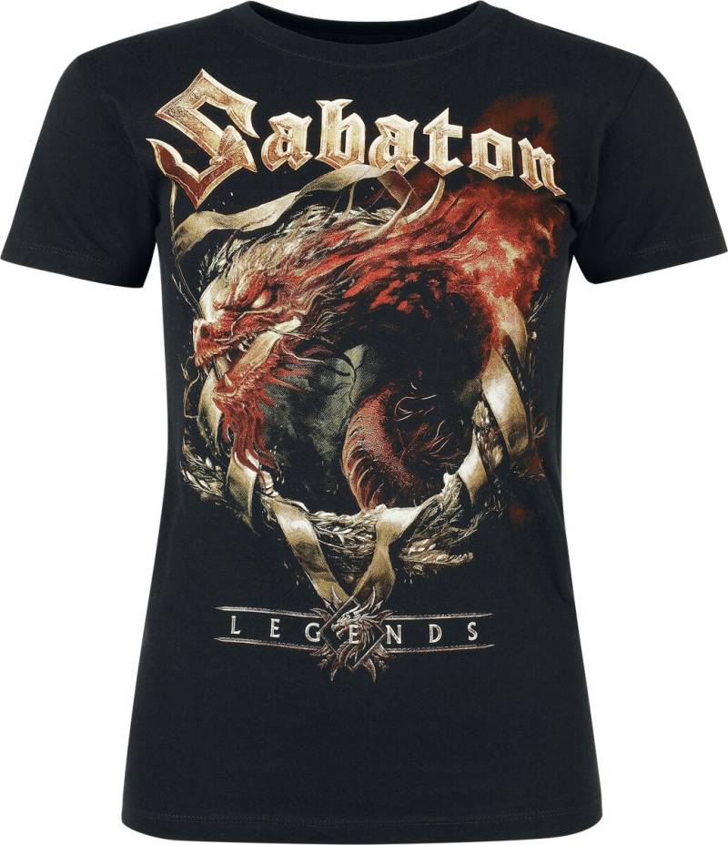 Sabaton Dragon T-Shirt schwarz in 3XL von Sabaton