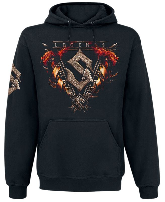 Sabaton Kapuzenpullover - Legends - S bis 4XL - für Männer - Größe XXL - schwarz  - EMP exklusives Merchandise! von Sabaton