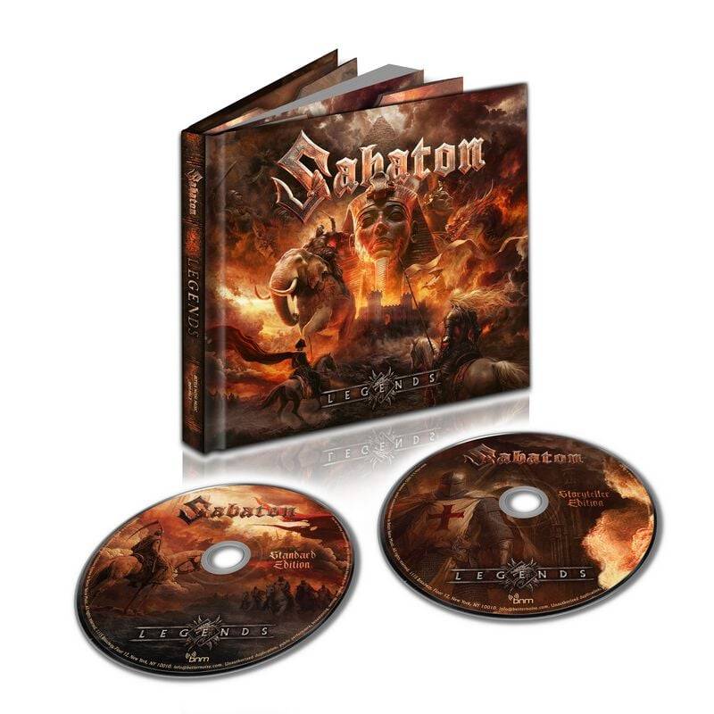 Sabaton Legends (Storyteller Edition - Digibook) CD multicolor von Sabaton