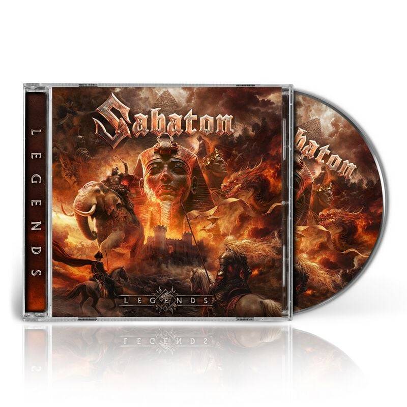 Sabaton Legends CD multicolor von Sabaton